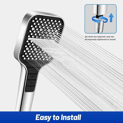 PureFlow™ Spa Shower Head: Euphoria Rainfall