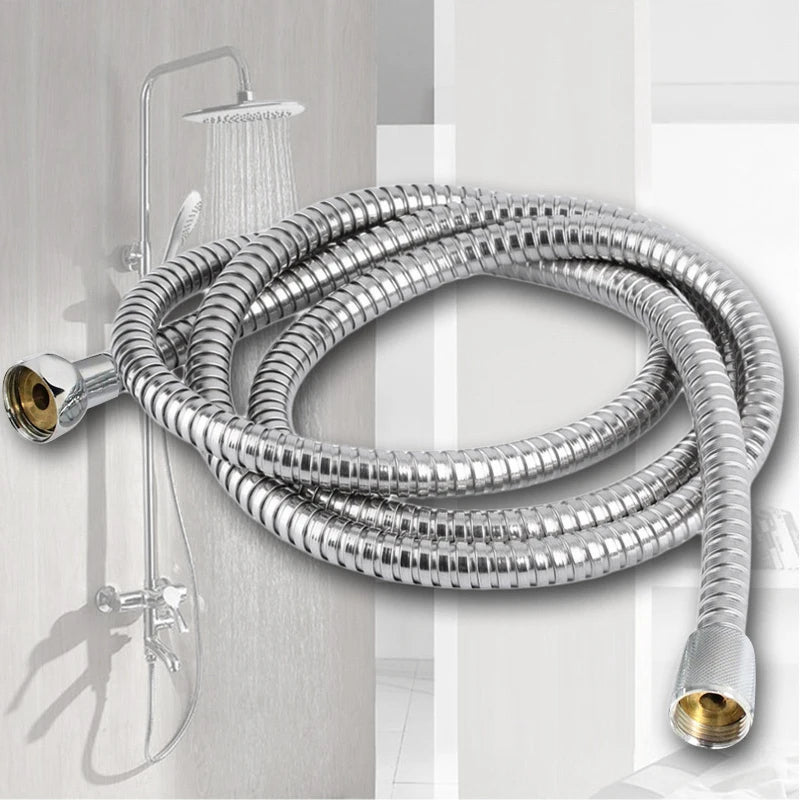 PureFlex™ Stainless Steel Shower Hose - Long Extension Plumbing Tube for Bathroom