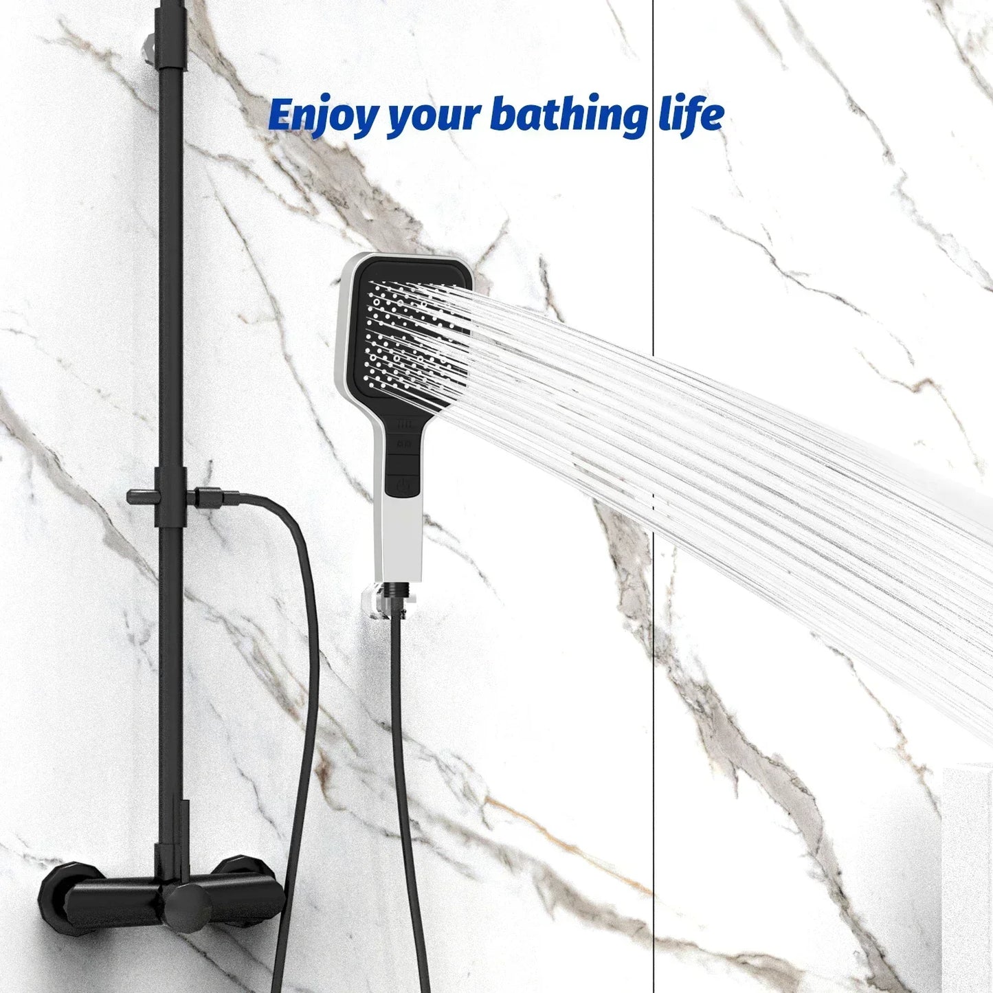 PureFlow™ Spa Shower Head: Euphoria Rainfall